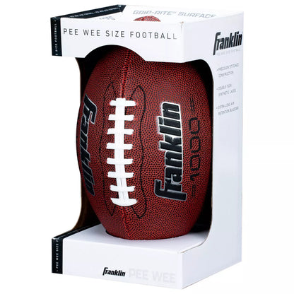 Franklin Sports 1000 Series Grip Rite Peewee Football - Brown