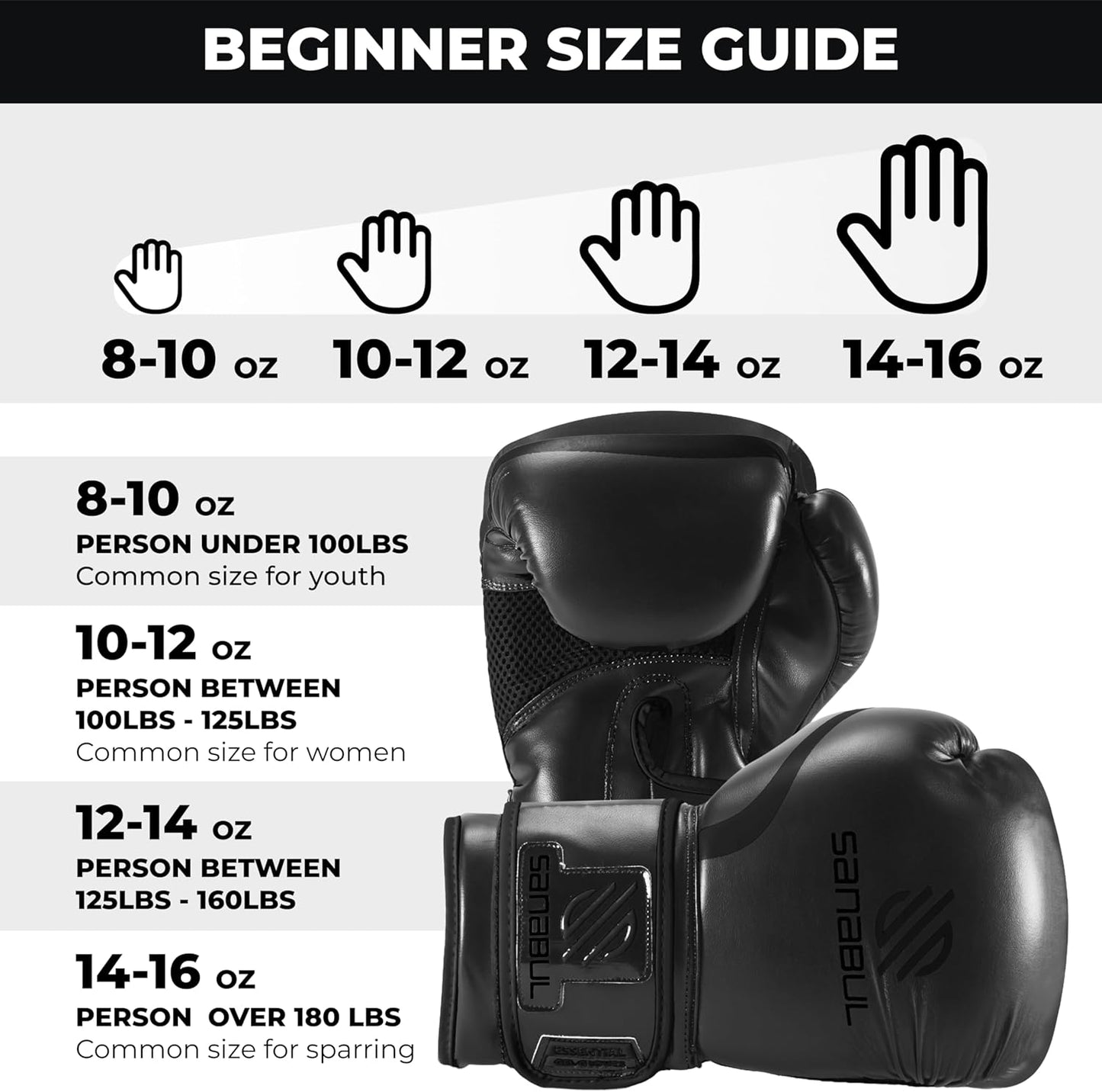 Essential Gel Boxing Gloves