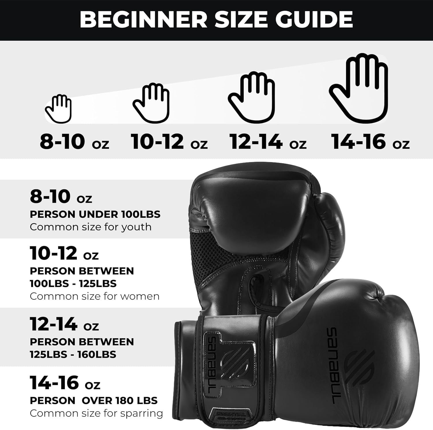 Essential Gel Boxing Gloves